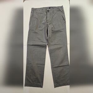 GAP Charcoal Straight-Leg Pants